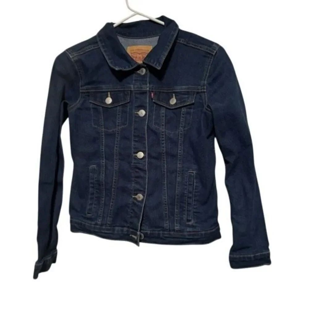 Levi’s Size Youth XL 14/16 Denim Trucker Jacket
